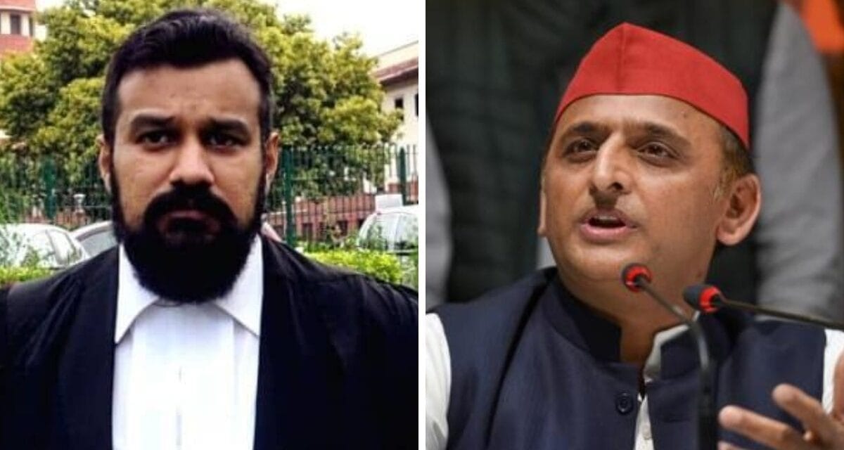 ₹1 हर्जाना! एडवोकेट विष्णु शंकर जैन ने अखिलेश पर किया मानहानि का केस