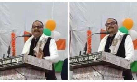 ‘चप्पल थी तो जूता नहीं, जूता था तो चप्पल नहीं, मंच पर रोने लगे ब्रजेश पाठक