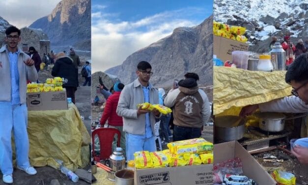 पहाड़ों में मैगी बेचकर लाखों की कमाई? वीडियो देखकर लोग बोले – 'नौकरी छोड़ दें क्या?”