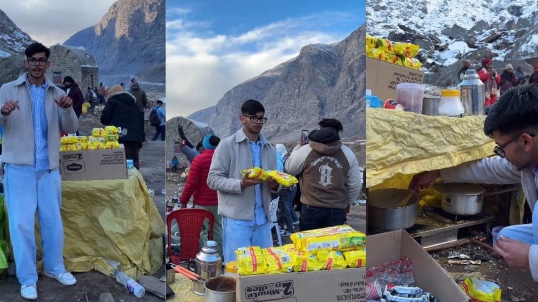 पहाड़ों में मैगी बेचकर लाखों की कमाई? वीडियो देखकर लोग बोले – 'नौकरी छोड़ दें क्या?”