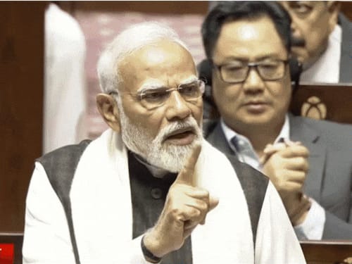 PM मोदी बोले-गुरुओं का अपमान किया