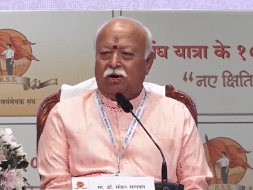सलमान खान RSS के कार्यक्रम में पहुंचे:मुंबई में भागवत बोले