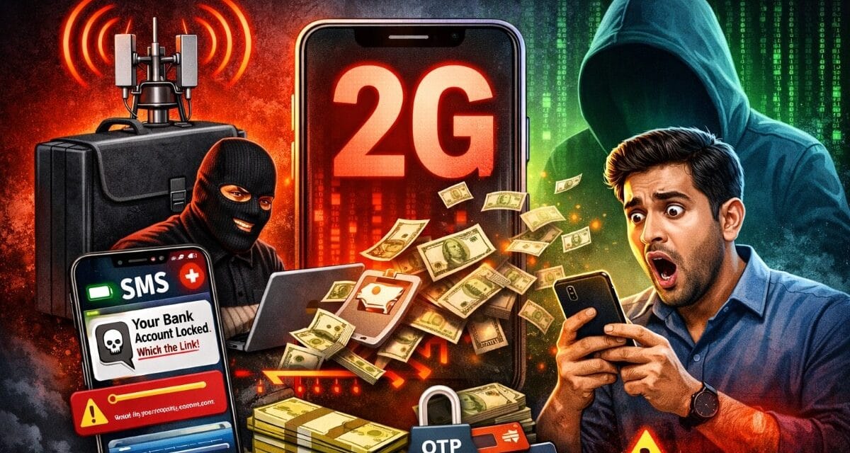 नकली मोबाइल टावर से उड़ रहा है आपका पैसा! ये नया SMS Blast स्कैम बहुत खतरनाक है