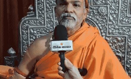 अविमुक्तेश्वरानंद बोले-योगी मुख्यमंत्री या महंत में से एक पद छोड़ें:सीएम खलीफा जैसे, भगवा पहनने वाला मीट का व्यापार नहीं कर सकता