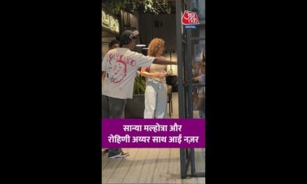 साथ नजर आईं सान्या मल्होत्रा और रोहिणी अय्यर