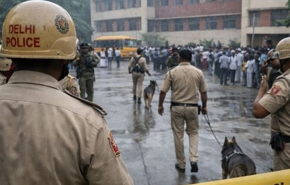 भास्कर अपडेट्स:दिल्ली में 3 स्कूलों को बम से उड़ाने की धमकी; स्टूडेंट्स को सुरक्षित निकाला, पुलिस तलाशी में जुटी