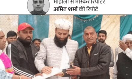 मुस्लिम परिवार ने ₹80 लाख की जमीन मंदिर को दी:निर्माण का खर्च भी उठाएंगे; मोहाली में रजिस्ट्री करवाने शाही इमाम को बुलाया