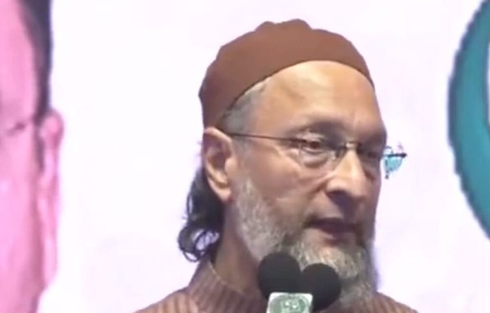ओवैसी बोले-वंदे मातरम वफादारी का टेस्ट ना बने:RSS-बीजेपी भारत को धार्मिक देश बनाना चाहते हैं, संविधान भारत माता की जय से शुरू नहीं होता