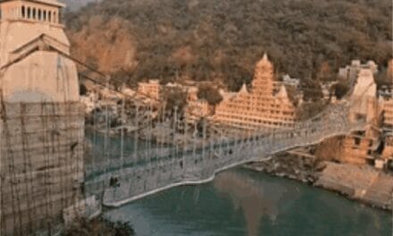 लक्ष्मण झूला के बाद बजरंग सेतु ऋषिकेश की नई पहचान:57 मीटर नीचे गंगा, ऊपर कांच का रास्ता; केदारनाथ डिजाइन बना आकर्षण