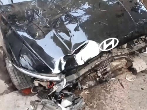 दिल्ली में कार की टक्कर से डिलीवरी बॉय की मौत:दावा