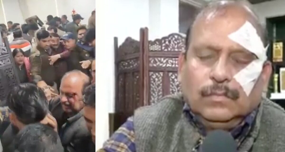 शिक्षा निदेशक से दफ्तर में मारपीट और हंगामा, BJP विधायक उमेश शर्मा के खिलाफ केस दर्ज