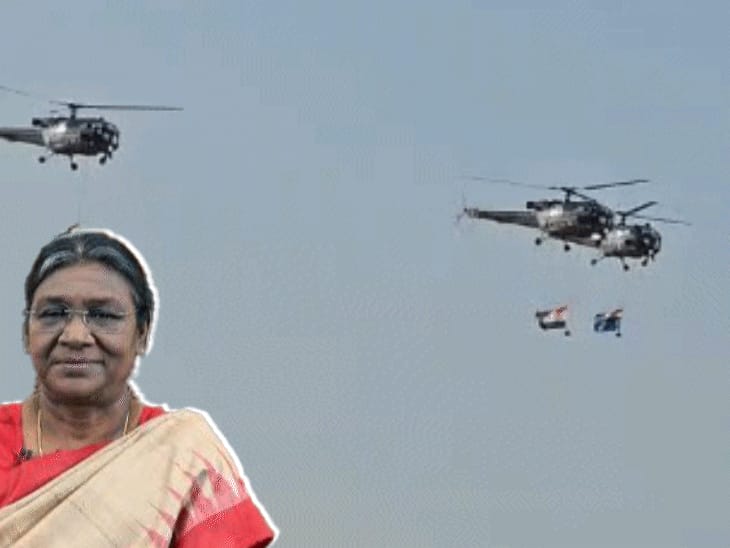 राजस्थान में 12000KG बारूद से दहल उठेगा पाकिस्तान बॉर्डर:77 फाइटर जेट दिखाएंगे ताकत, राष्ट्रपति मुर्मू पहली बार लड़ाकू हेलिकॉप्टर में भरेंगी उड़ान