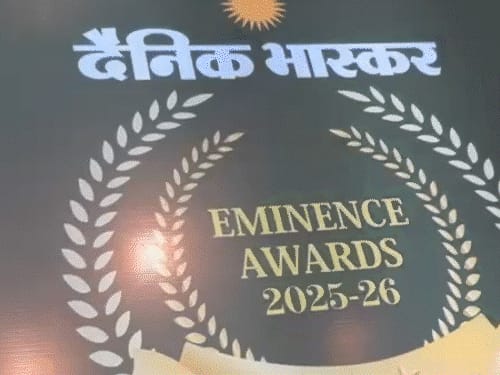 दिल्ली में डीबी एमिनेंस अवॉर्ड के 7वें सीजन का आयोजन:केंद्रीय मंत्री चिराग पासवान ने मध्य प्रदेश के 45 दिग्गजों को सम्मानित किया
