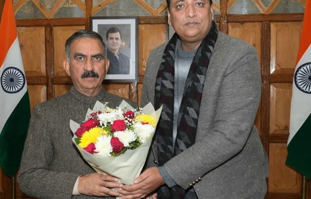 हिमाचल से कांग्रेस राज्यसभा कैंडिडेट का ऐलान:कांगड़ा जिले के अध्यक्ष को मैदान में उतारा; CM सुक्खू की मौजूदगी में आज नामांकन भरेंगे