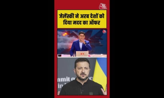 जेलेंस्की ने अरब देशों को दिया मदद का ऑफर