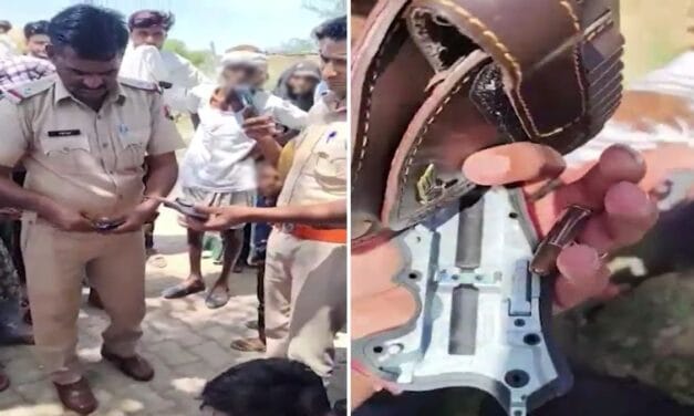 बच्चों वाली पिस्टल लेकर वसूली करने पहुंचा, लोगों ने पीट दिया