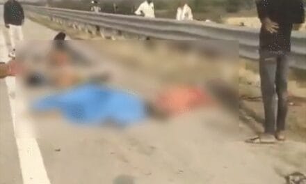 नागपुर-मुंबई एक्सप्रेसवे पर ट्रक-टेम्पो में टक्कर, 8 महिलाओं की मौत:शव सड़क पर बिखरे; तीन लोग घायल, ट्रक चालक गिरफ्तार