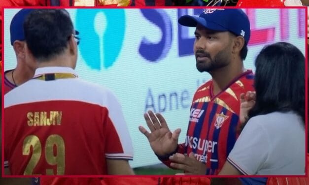 ऋषभ पंत संग संजीव गोयनका की हुई तीखी बातचीत