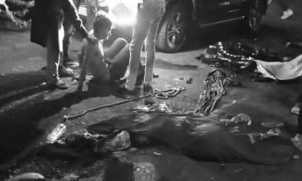 गुजरात में ट्रक ने श्रद्धालुओं को कुचला, 7 की मौत:राजकोट से सभी लोग पैदल बहुचराजी माता मंदिर जा रहे थे, 4 घायलों की हालत भी गंभीर