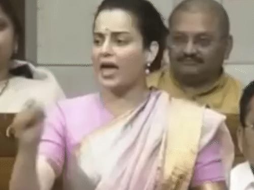 हिमाचल में ‘एक महिला MLA’ बोलकर फंसी कंगना:सोशल मीडिया में हो रहीं ट्रोल; सांसद की बौद्धिक क्षमता पर सवाल उठा रहे यूजर्स