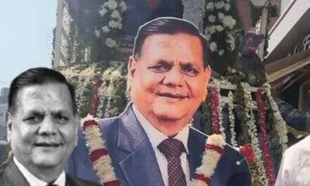 बीकाजी के CMD शिवरतन अग्रवाल की पार्थिव-देह श्मशान घाट पहुंची:5 क्विंटल चंदन की लकड़ी से होगा अंतिम संस्कार, ‘फन्ना बाबू अमर रहे’ के नारे लगे