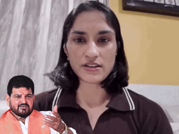 रेसलर विनेश फोगाट बोलीं-बृजभूषण के शोषण की मैं भी विक्टिम:गोंडा में कुश्ती लड़ना मुश्किल होगा, वहां मेरे साथ गलत हुआ तो सरकार जिम्मेदार
