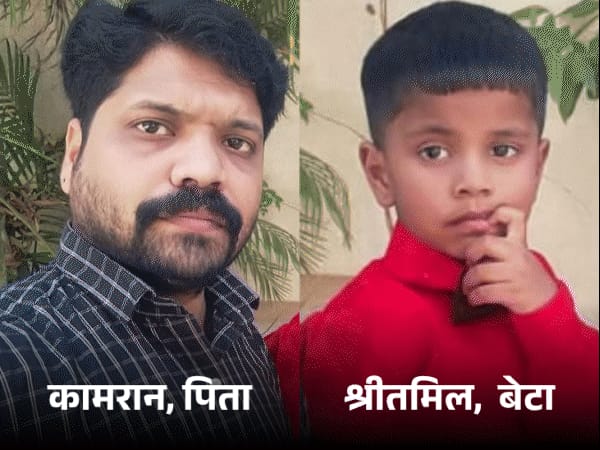 पिता-बेटे के शव ले जाने से फ्लाइट ऑपरेटर का इनकार:जबलपुर एयरपोर्ट पर कहा-स्प्रे छिड़का, तब भरी उड़ान