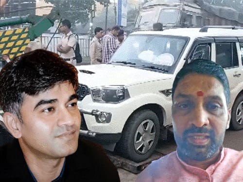 चाय पीकर घर के लिए निकले थे:बीजेपी कार्यकर्ता ने बताया