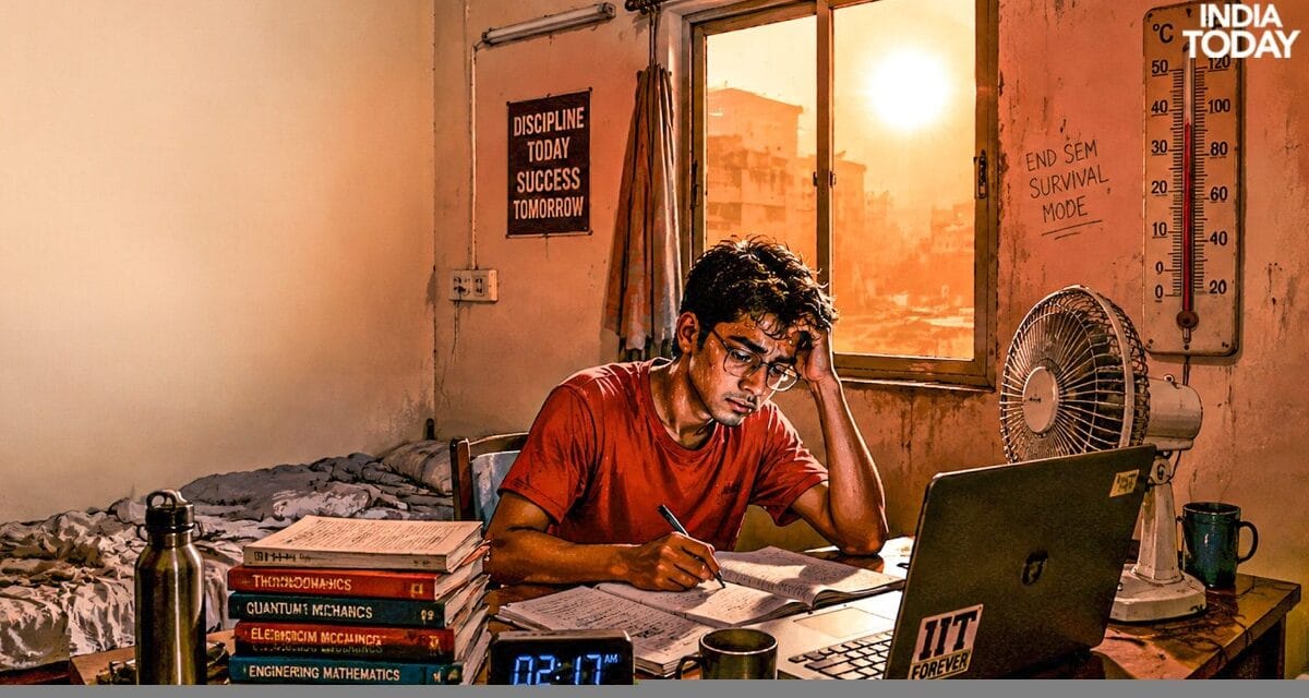 IIT पहुंचकर भी सुकून नहीं… उमस भरे हॉस्टलों में कट रही हैं रातें