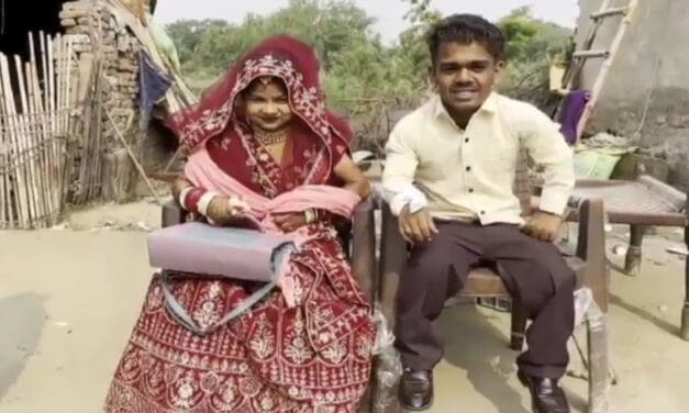 जब 3 फीट के दूल्हे ने थामा प्रियंका का हाथ, जोड़े को देखने उमड़ पड़ा पूरा गांव