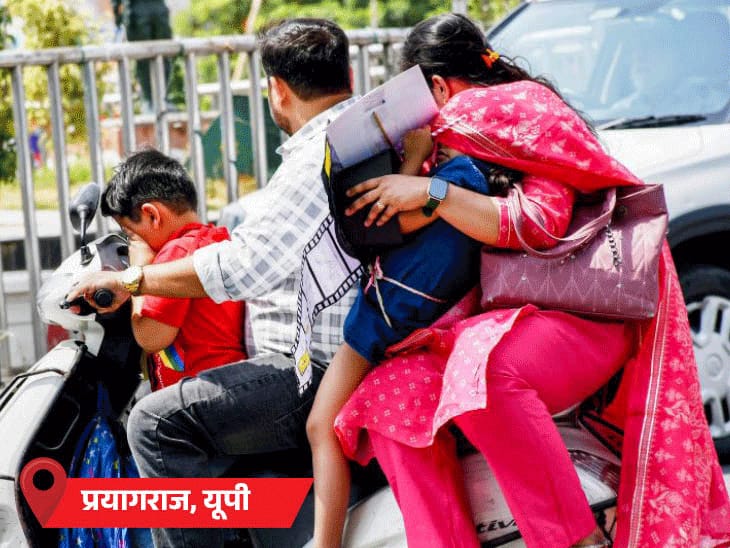 राजस्थान में हीटवेव का अलर्ट, बिहार में आंधी-बारिश:महाराष्ट्र के अमरावती-वर्धा में तापमान 46°C पहुंचा; गुजरात की जंगल सफारी में जानवरों के लिए AC