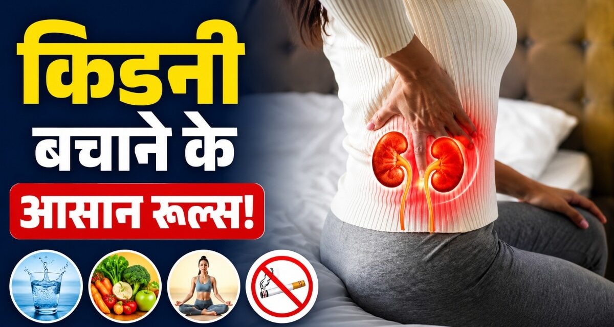 किडनी 95% तक खराब होने पर भी नहीं देती संकेत, मानें डॉक्टरों की ये सलाह