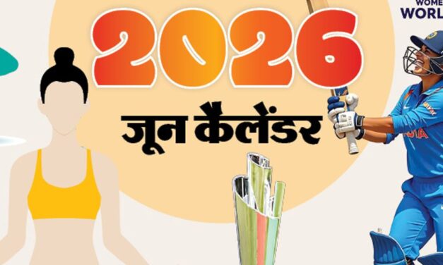 इवेंट कैलेंडर:अंतरराष्ट्रीय योग दिवस, फुटबॉल का महासंग्राम फीफा से लेकर विमेंस टी-20 वर्ल्ड कप तक; जानिए जून में आपके काम की तारीखें