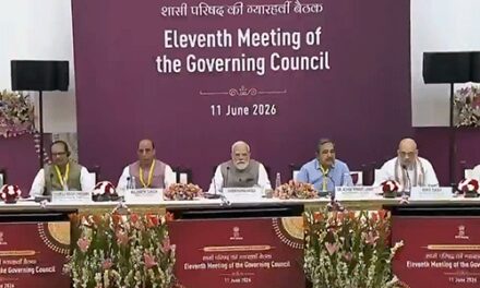 PM मोदी की अध्यक्षता में नीति आयोग की बैठक शुरू:कर्नाटक CM शिवकुमार, तमिलनाडु CM विजय पहली बार इसका हिस्सा बने