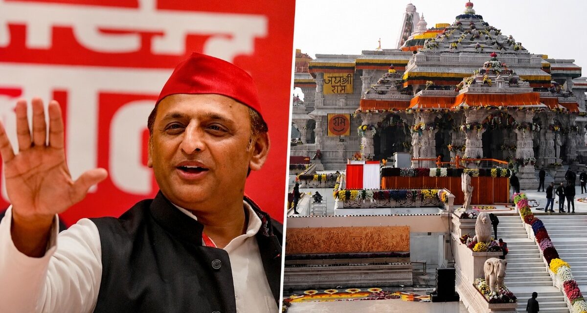 'कैमरा बंद कर चढ़ावा वापस रख दीजिए, भगवान…', अखिलेश का तंज