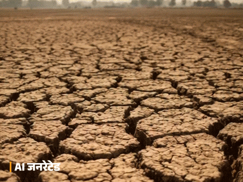 गॉडजिला अल नीनो से भारत में सूखे का खतरा बढ़ा:NASA ने जारी की तस्वीर, समुद्र में बढ़ रही गर्मी से मानसून कमजोर हुआ