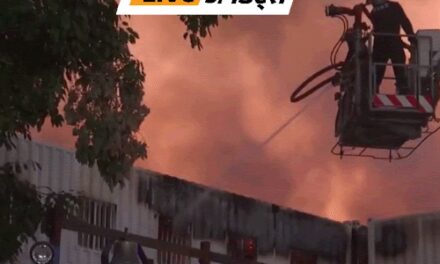 भास्कर अपडेट्स:दिल्ली में उद्योग भवन के पास झुग्गियों में आग लगी, 20 दमकल गाड़ियां पहुंचीं