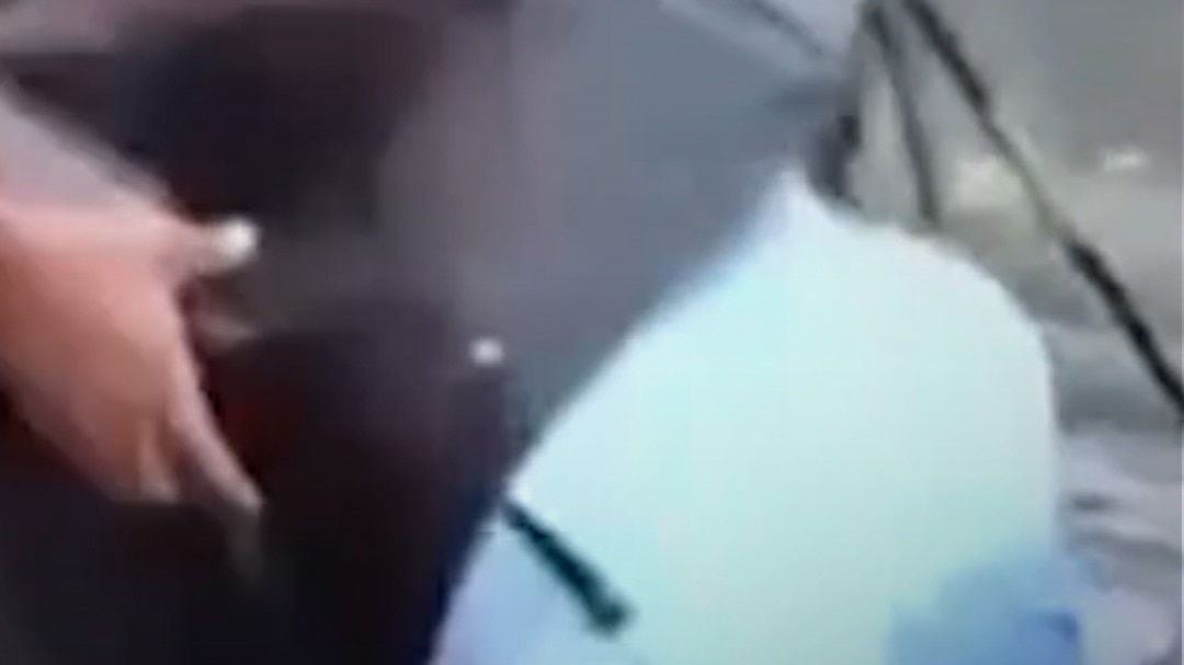 खुले नाले में ऐसे जा गिरा BMC का कर्मचारी, Video Viral