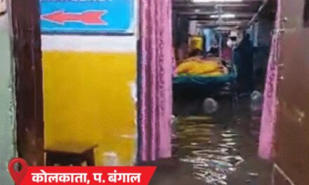 कोलकाता-जयपुर में तेज बारिश, सड़कें डूबीं:अस्पताल-दुकानों में पानी भरा; MP में इंदौर के 15 टूरिस्ट प्लेस बंद, UP-बिहार में हीटवेव