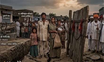 मृत्युभोज में घी के मालपुए नहीं बनवाने पर हुक्का-पानी बंद:43 परिवारों को दुकानों से राशन नहीं मिल रहा, कुएं से पानी नहीं दे रहे