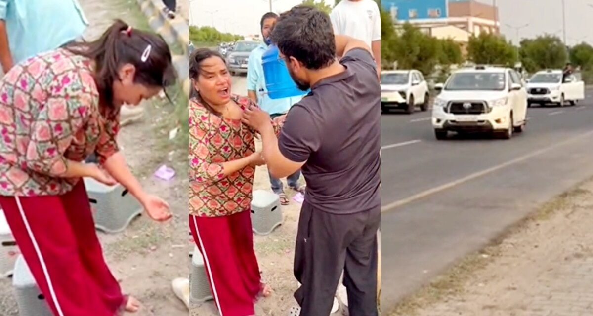 CM का काफिला गुजरता रहा, सड़क पर दर्द से तड़पती रही मोमोज बेचने वाली बेटी