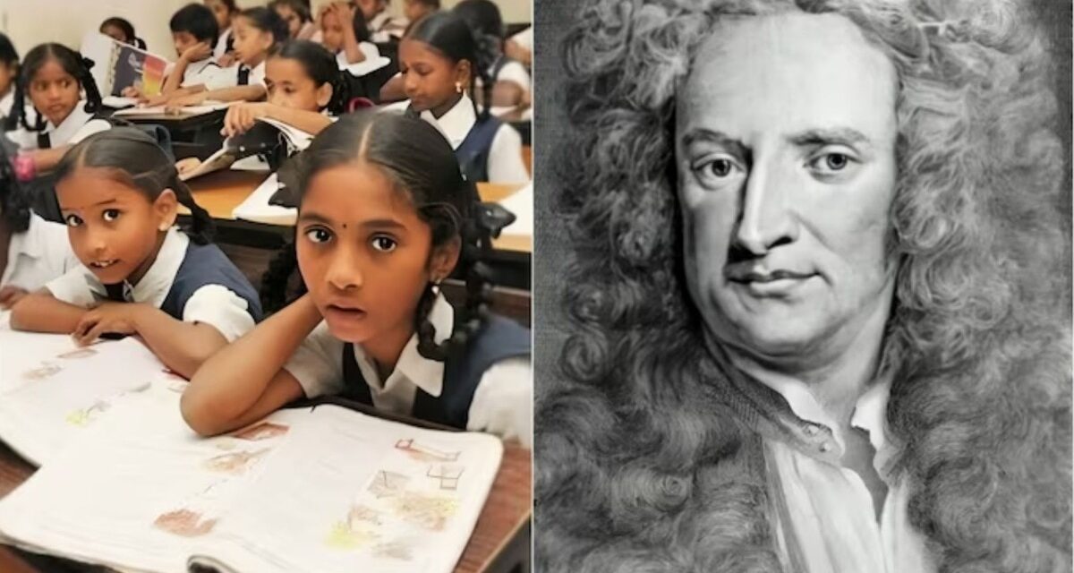 न्यूटन को बताया पायलट… पहली से लेकर आठवीं तक की किताबों में गलतियों की भरमार!