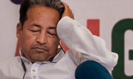 कॉकरोच जनता पार्टी का जंतर-मंतर पर 11वें दिन प्रदर्शन:भूख हड़ताल कर रहे वांगचुक की तबीयत बिगड़ी, पुलिस पर समर्थकों को रोकने के आरोप