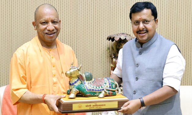 लखनऊ प्रवास में CM, डिप्टी CM और पूर्व अध्यक्षों को अलाइन कर गए नितिन नवीन