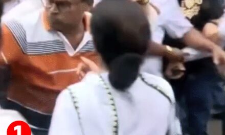 ममता ने घर के बाहर 3 लोगों को थप्पड़ मारा:TMC की रैली में BJP कार्यकर्ताओं ने अंडे फेंके, तो नाराज हुईं