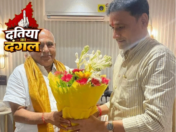 दतिया से नरोत्तम नहीं, आशुतोष तिवारी BJP कैंडिडेट:पूर्व गृहमंत्री का टिकट काटा, सड़क पर उतरे समर्थक, ग्वालियर-झांसी हाईवे जाम, 2KM तक वाहनों की कतारें
