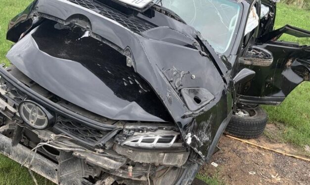 मोहाली में फॉर्च्यूनर पलटी, जिम मालिक समेत 2 की मौत:बोनट विंडशील्ड तक मुड़ा, टायर उखड़े; छत-दरवाजे पिचके, लुधियाना से दिल्ली जा रहे थे