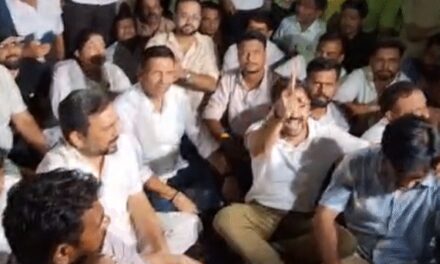 राहुल गांधी की गिरफ्तारी पर MP कांग्रेस का प्रदर्शन:भोपाल समेत प्रदेशभर में धरना, जीतू बोले