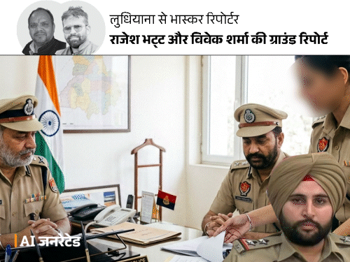 पंजाब पुलिस की लेडी इंस्पेक्टर से रेप में खुलासा:आरोपी सब इंस्पेक्टर के दाता-पिता DSP रहे; डायरेक्ट SI भर्ती हुआ, विदेश फरारी का शक