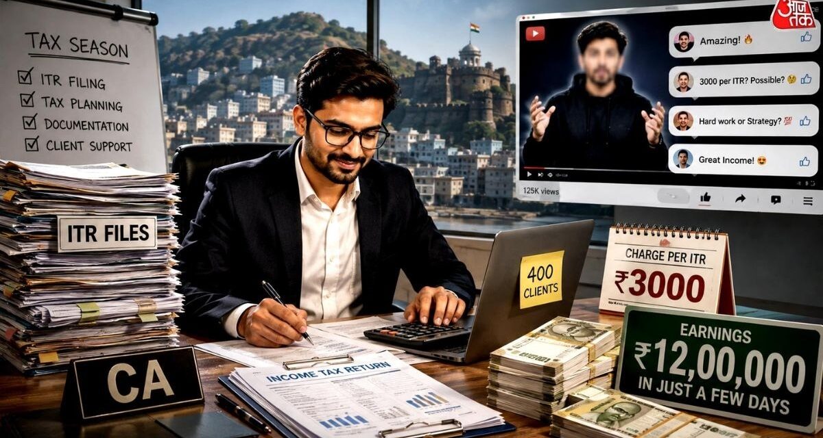 CA की सैलरी सुन उड़ जाएंगे होश! केवल ITR भरकर कमा सकते हैं 12 लाख रुपये